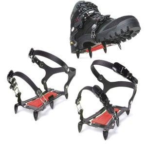 라이프스포츠 국산 6포인트 골드 아이젠 등산 투버클 겨울산행 빙판길