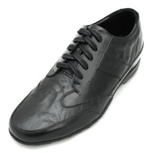 2.5cm~6.5cm 키높이 조절가능 천연면피소가죽 맞춤수제화 LG-4104(BK)