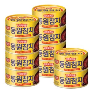 [동원] 동원참치 김치찌개용 100g 10캔