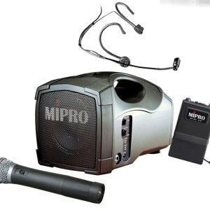 MIPRO / MA-101W, 충전식 휴대용 무선앰프 스피커/ 최대출력 50W, 하울링 없는 부드러운 음색(MA101/MA101W)