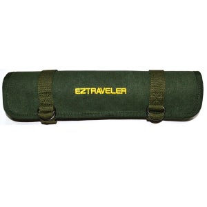 이지트래블러 [캔버스원단 단조팩케이스 카키 40cm 일체형용] 단조팩가방 텐트팩가방 펙케이스