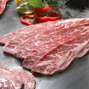 [글램쿡] 청정 블랙앵거스 탑초이스 구이용 LA소갈비 1kg 캠핑 바베큐 홈파티