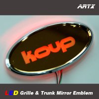 ArtX 포르테 쿱(KOUP) 순정교체형 LED 미러 엠블럼(그릴/트렁크엠블렘)