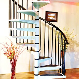 나선형 사다리 LA-003 계단 이층사다리 다락방사다리 계단식사다리 가정용사다리