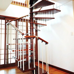 나선형 사다리 LA-012 계단 이층사다리 다락방사다리 계단식사다리 가정용사다리