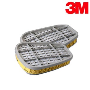 3M 6003K 유기화합물 아황산용 방독 정화통 필터
