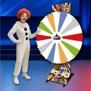 플레이휠 스탠드 디럭스 룰렛 /기본형 600 아트 돌림판 이벤트룰렛 복불복 주문제작