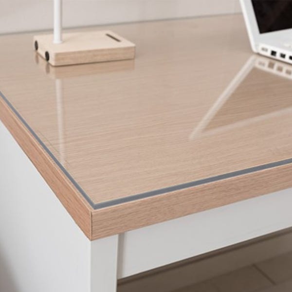 투명매트 식탁 테이블 책상 매트 유리대용 방수 보호 주문제작 2mm 50x10cm