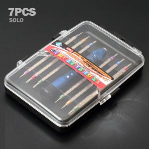 정밀드라이버세트 SLD-7 7P 길이조절 안경 별 양용 시계드라이버