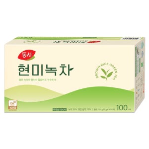 동서 현미녹차 100T
