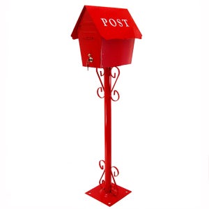 하우스일반형우체통 전원주택 펜션 유치원 우편함 실외용 우체통 대량주문환영 공장직판