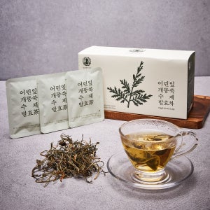 약초밭아낙네 유기농 개똥쑥 수제발효차 쑥차 티백 30개