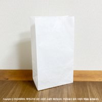 무지화이트 각대(종이)봉투 S(12+6x22 cm) 100매 / 3,500매 답례품, 붕어빵봉투, 다육이포장