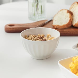 쓰임 마일드 화이트 캔디 밥공기 밥그릇 2P/4P