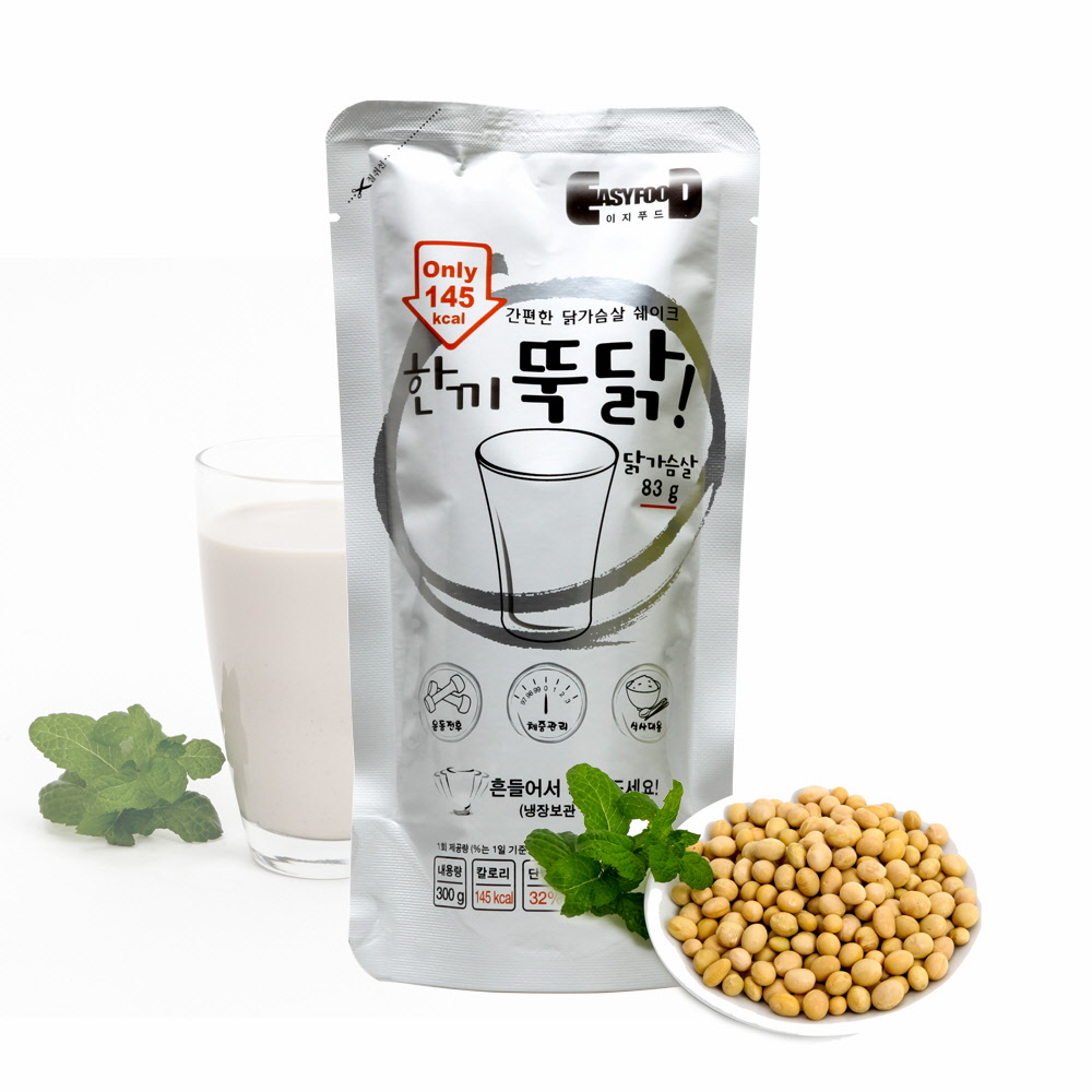 이지푸드 한끼뚝닭 닭가슴살 쉐이크: 담백한맛