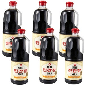 샘표 진간장 금F3 1.7L 6개(박스)