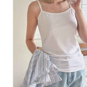 폴굿 베이직 끈 나시