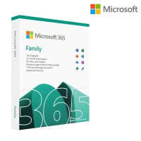 [24시간메일발송] 한국정품인증점 마이크로소프트 MS 오피스 365 Office Family 한글 / MS365 패밀리 ESD