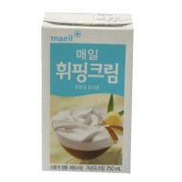 매일유업 휘핑 크림 250ml