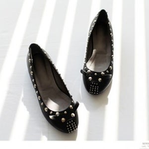 찡포인트 귀여운 플랫슈즈 사랑받고싶은날