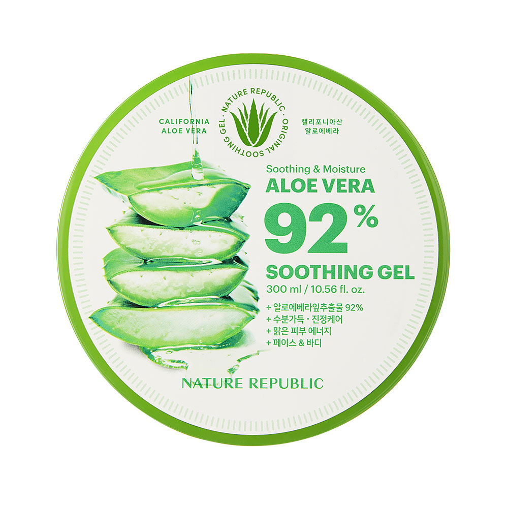 네이처리퍼블릭 수딩 <b>앤</b> 모이스처 <b>알로에</b>베라 92% 수딩 젤