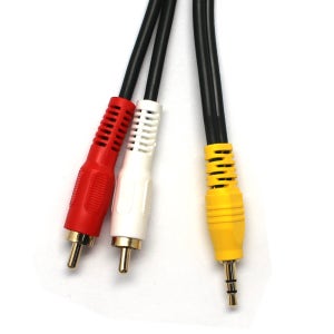 앰프 AUX케이블 3.5 5.5파이 RCA 이어폰변환 헤드폰 3.5파이-2RCA 1.5M