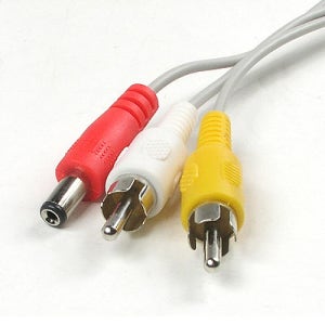케이블마트 NC3459 CCTV 케이블 30m - 2RCA + DC 5.5 전원 회색 감시카메라 연결 도난방지 촬영 도구