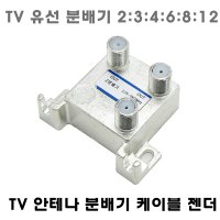 RF 동축 안테나 유선 케이블TV 분배기