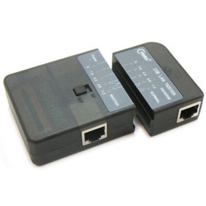 케이블마트 NLC524 랜 테스터기 - RJ45 8P8C 전용 네트워크 작업공구 랜선 인터넷선 랜케이블 제작 도구