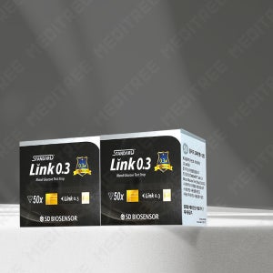 글루코나비링크0.3 혈당시험지 2박스 100매 혈당측정검사지 당뇨측정시험지