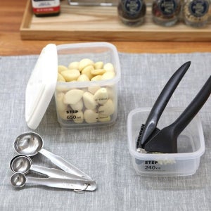 창신리빙 센스스텝 포켓용기 2호 (650ml)