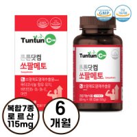 튼튼닷컴 쏘팔메토 (6개월분) 로르산 115 mg 옥타코사놀 함유