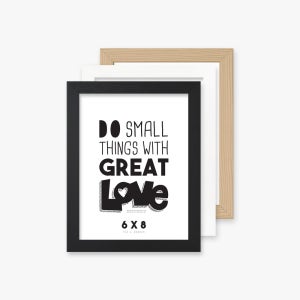 모노라이크 데코 포토프레임 6x8인치 6R 탁상용액자 - 벽걸이 겸용 데코프레임,사진액자 우드액자 유리액자 MDF