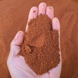 황토 흙 20kg 채로 거른 고운 자연산 친환경 적황토흙
