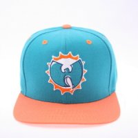 우탱 브랜드[Wutang Brand] wu miami snapback aqua/org