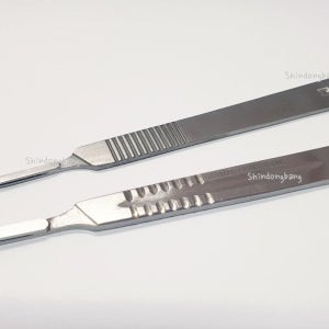메스대 (NO3,NO4)1개 메스대칼날 Scalpel Handle (메스대) 칼날대 메스핸들 핸들메스대
