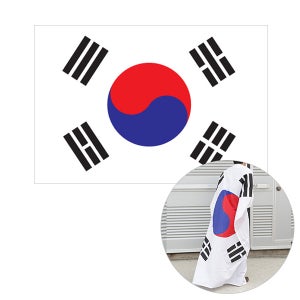 태극기 삼일절 국기 국경일 광복절 단체용 가정용 120X180cm