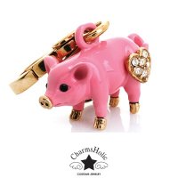 SOKOOB 참스홀릭 Crystal pig charm cks214