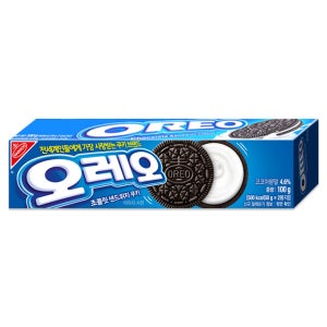 오레오 초콜릿 샌드위치 쿠키 화이트크림 100g