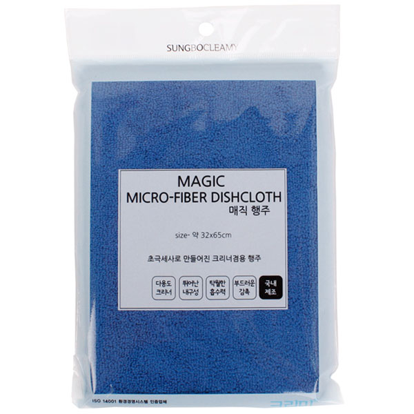 매직행주 1매 국산 초극세사 세차 다용도 행주