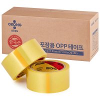 오공 박스테이프 경포장 투명 30미터 30개 OPP테이프