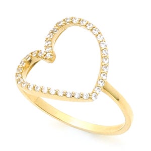 14K 벨라하트 반지