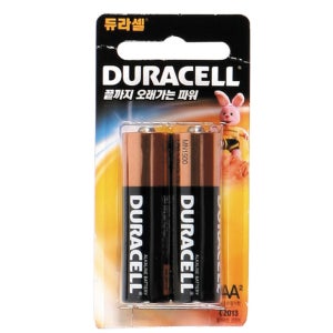듀라셀 알카라인 건전지 AA2