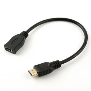 HDMI 연장 케이블 숏 암숫 연장 젠더 노트북 PC 연결