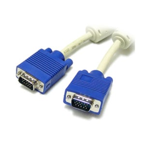 D-SUB 모니터 RGB 고급 15핀 숫숫 노이즈필터 VGA 케이블
