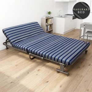 뉴라꾸라꾸침대2인용 접이식침대 4탄 더블 간이베드 CBK-004SD 이동식 폴딩