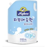 누비 피부에 순한 세제 리필 2100ml