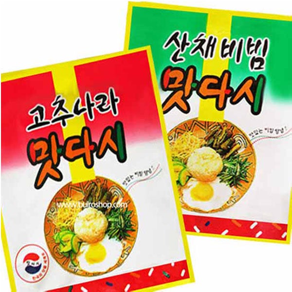 (맛다시 90g x10개) 고추나라 산채비빔 군대 양념장 군마트 PX용 동방푸드마스타