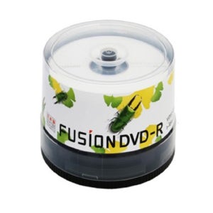 정품 퓨전 DVD-R 공CD 4.7GB 케익통 50매 데이터 저장