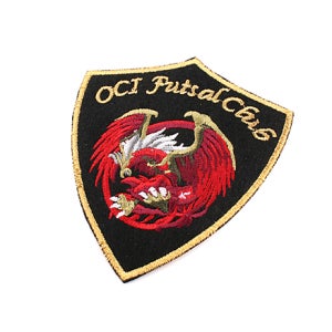 [G49] OCI(gold) - 밀리터리패치/와펜제작]